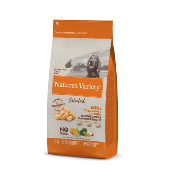 Nature's Variety Selected Medium/Maxi Free Range Chicken 10Kg
