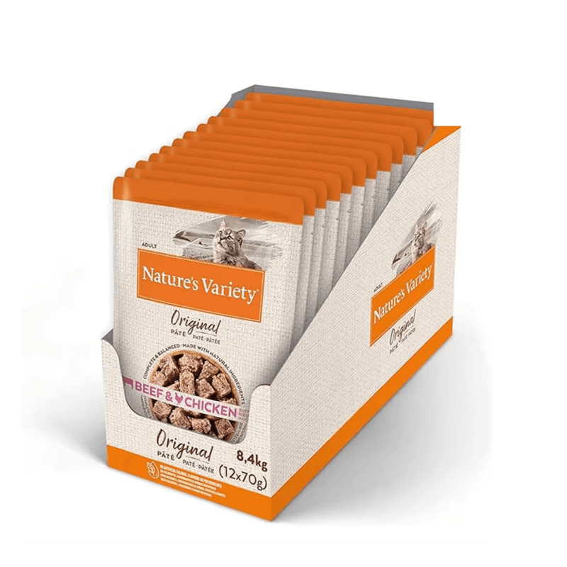Nature´s Variety Cat Wet Paté de Ternera y Pollo