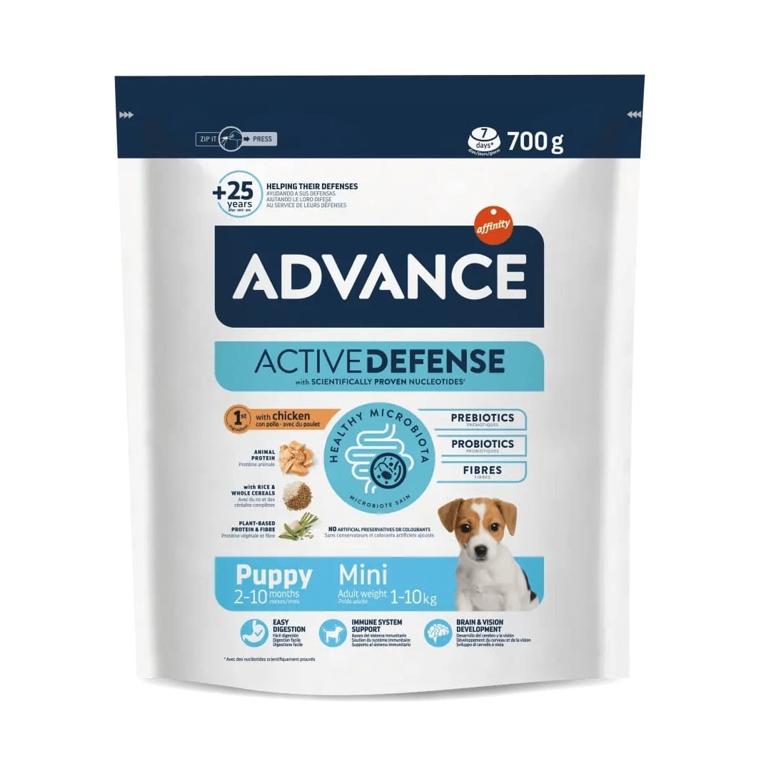 Advance Puppy Mini Active Defense Chicken 700g
