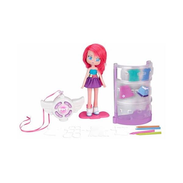 Famosa Pinypon - Kit Fashion com Boneca