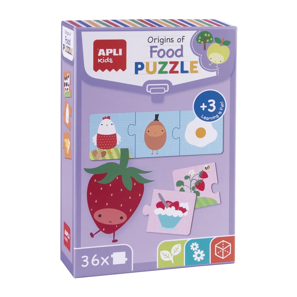 Apli Puzzle Origem Dos Alimentos 36U - 14360