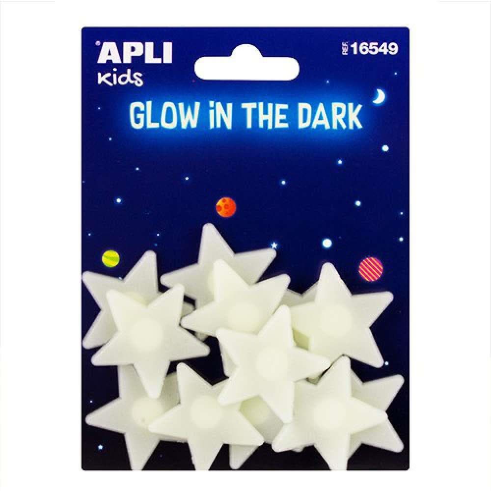 Apli Adesivos Estrelas Luminescentes 12 Un. 16549