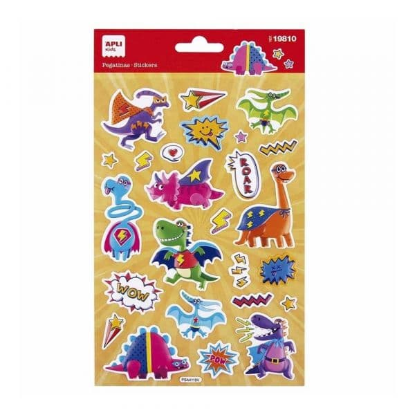 Apli Autocolantes Dinossauros Super-Heróis 1 Un.