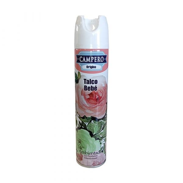 Campero Ambientador Spray Talco Bebé 300ml