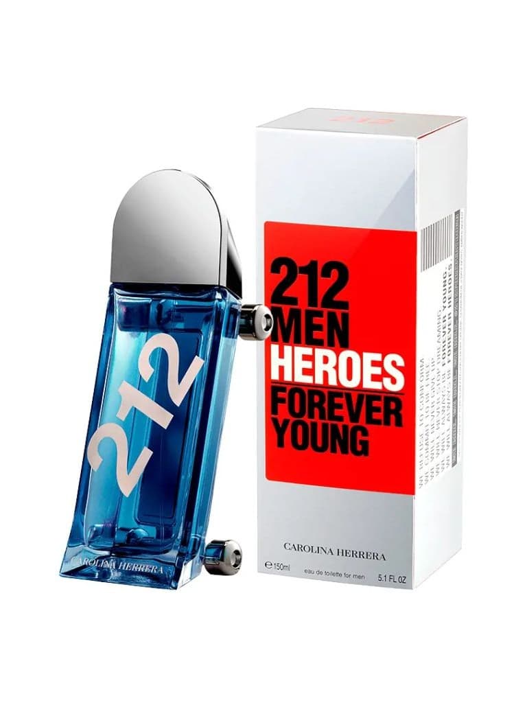 Carolina Herrera 212 Heroes Man Eau de Toilette 150ml (Original)