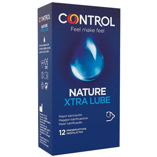 Control Preservativos Extra Lube x12