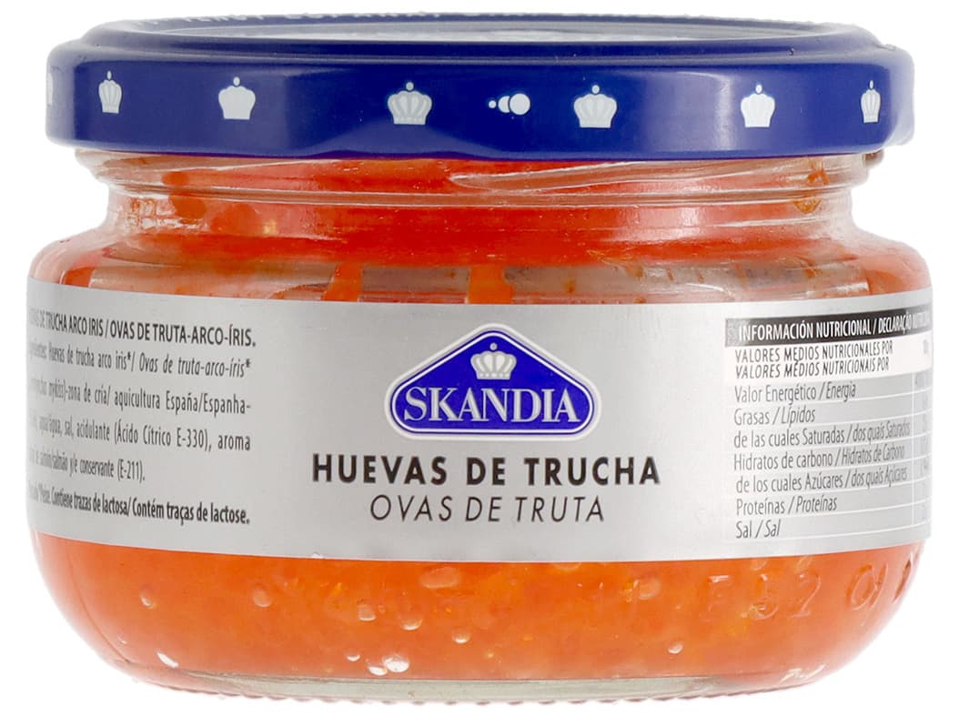 OVAS DE TRUTA SKANDIA 100G