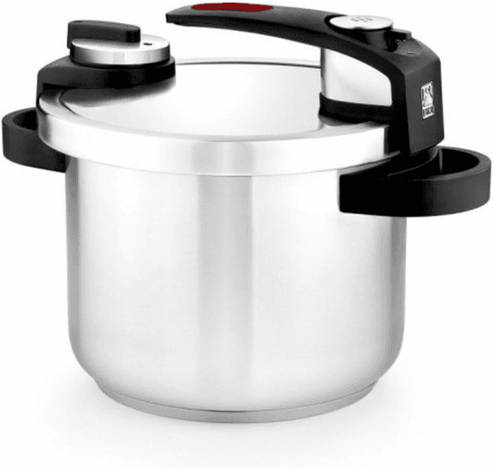 PANELA DE PRESSÃO TEKNA A185602 Ø22CM 6L AÇO INOX PARA INDUÇÃO