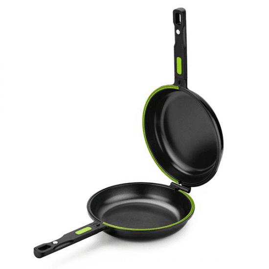 FRIGIDEIRA DUPLA PARA TORTILLAS BRA PRIOR A121467 Ø26CM ALUMINIO
