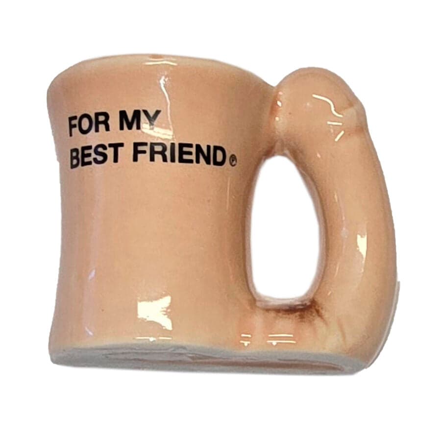Diablo Picante Caneca Magnética Cerâmica Pênis "Para Meu Melhor Amigo" DL-D-243978