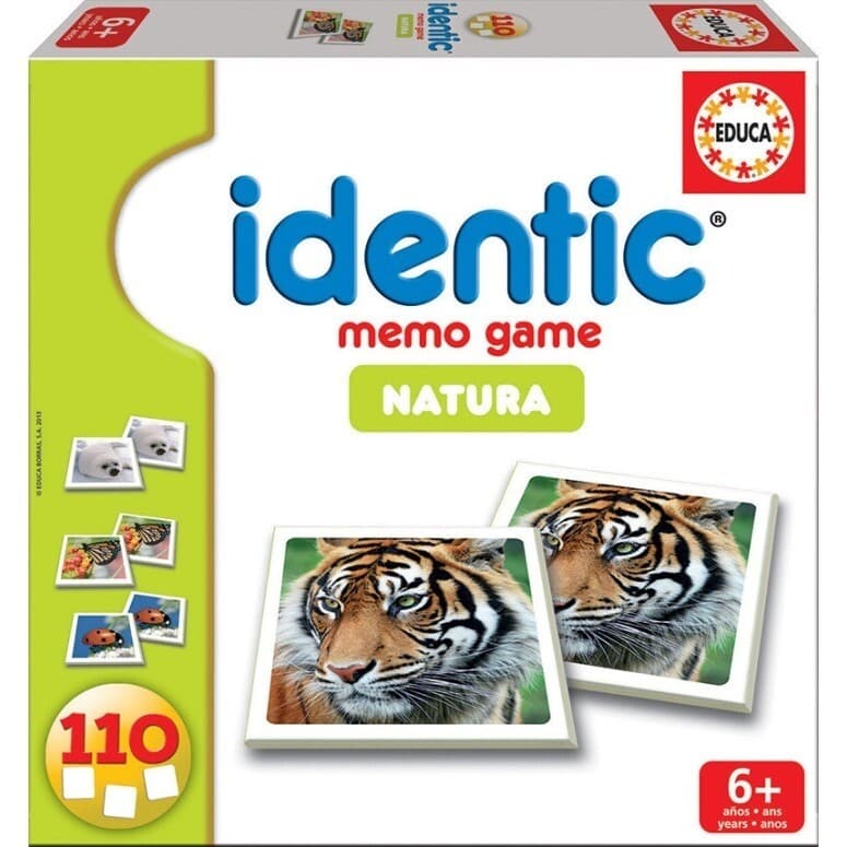 Educa Identic Natura 110 Cartas - 14783