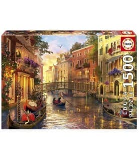 Educa Puzzle 1500 Peças - Veneza ao Fim do Dia - 17124