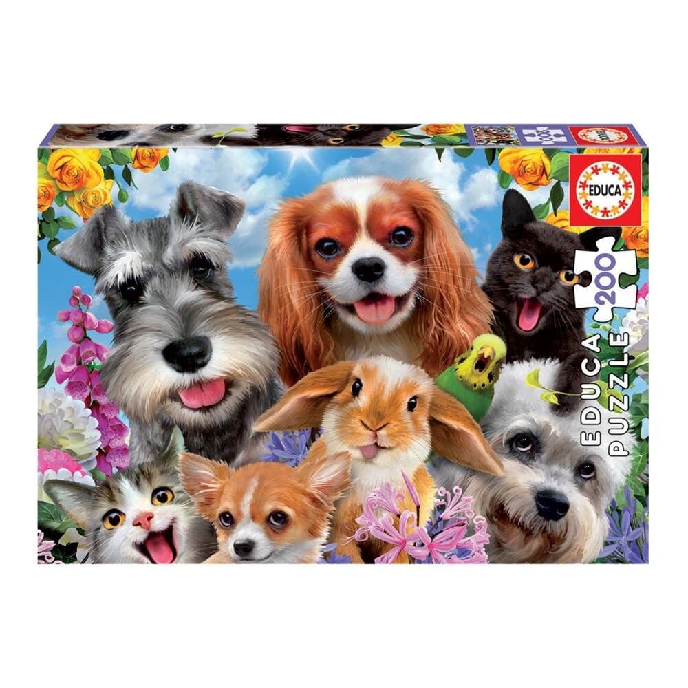Educa Puzzle 200 Peças Selfie de Mascotes