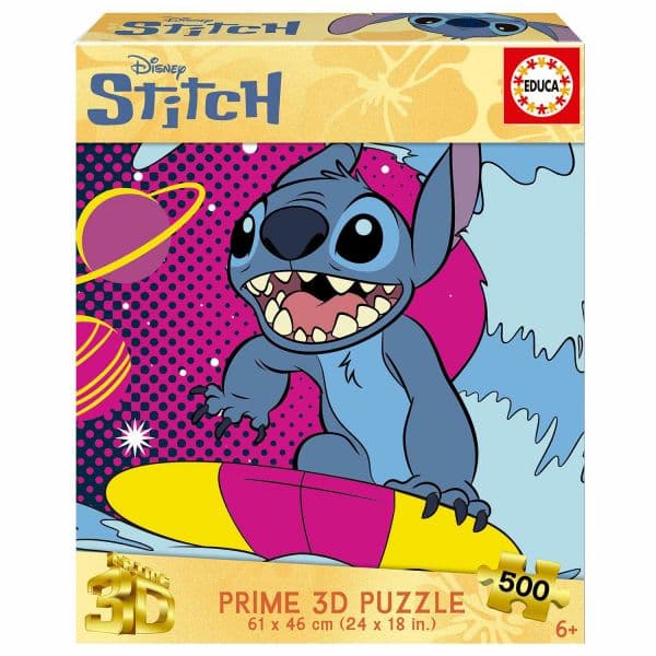 Educa Puzzle Stitch 3D Lenticular Prime 3D 500 Peças