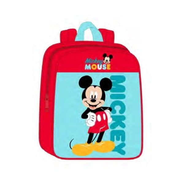 Safta Mochila Pré- Escolar 27cm Red Mickey