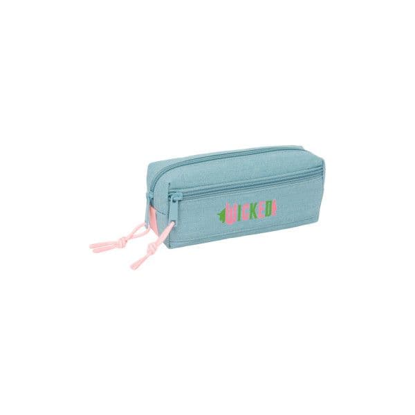 Safta Estojo Wicked 3 Compartimentos Baby Blue