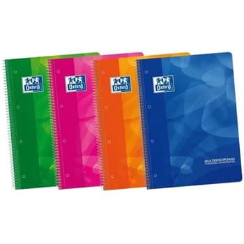 Oxford Caderno A4 Multidisciplinar Quadriculado 120 Fls 1 Un.