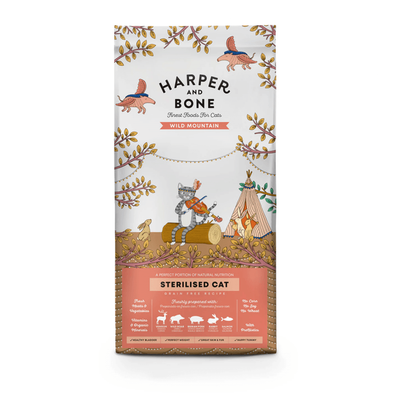 Harper and Bone Cat Sterilised Wild Mountain