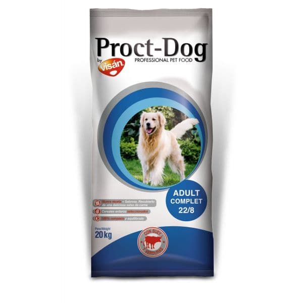 Visán Proct Dog Adult Complet 22/8 20Kg