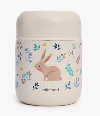 Miniland Termo De Sólidos 280ml Dreamland Rabbit Bege