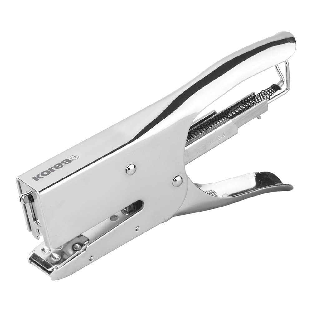 Agrafador de tenaz cromado maxi 25 folhas