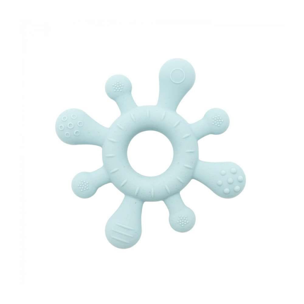 Mordedor Sensorial em Silicone Olmitos Azul