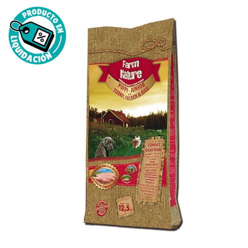 Farm Nature Puppy Junior Peru, Frango e Arroz
