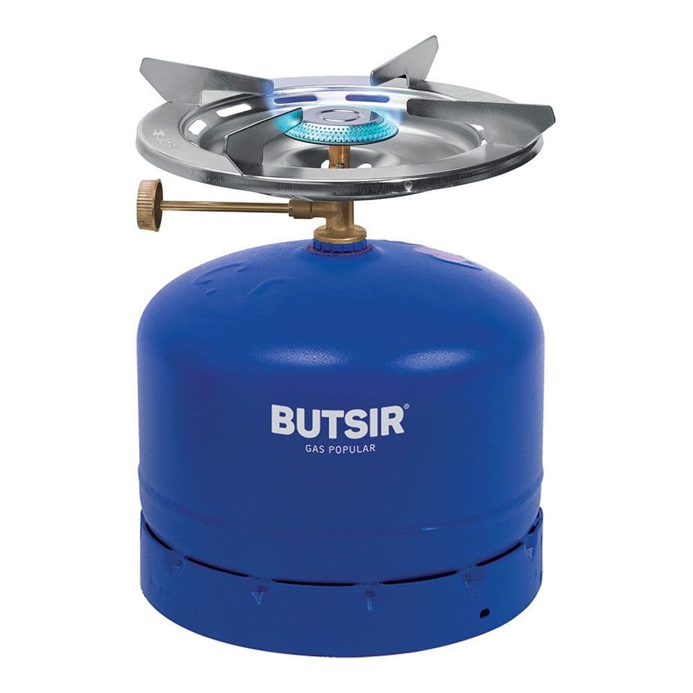 Butsir Fogão de Campismo Destroyer Garrafa Azul Ø23x7cm