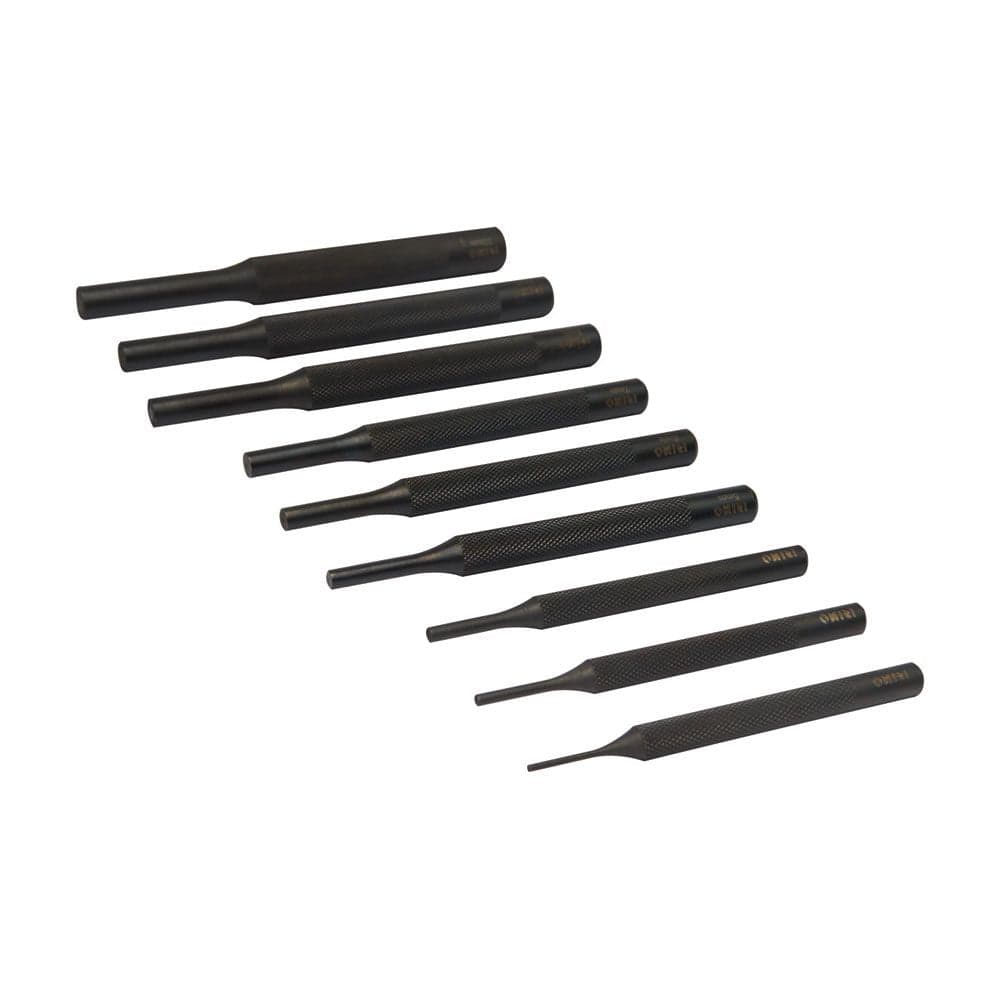 JOGO DE 9 PUNÇÕES CILINDRICOS CANELADOS (2,3,4,5,6,7,8,9,10MM) 51