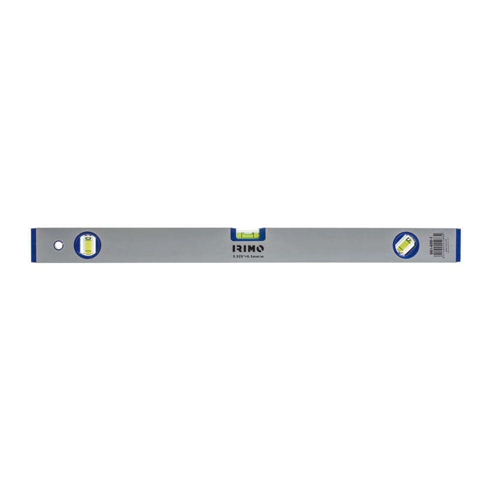 NÍVEL TUBULAR DE ALUMÍNIO MAGNÉTICO 400X22X49MM 981-400M-1