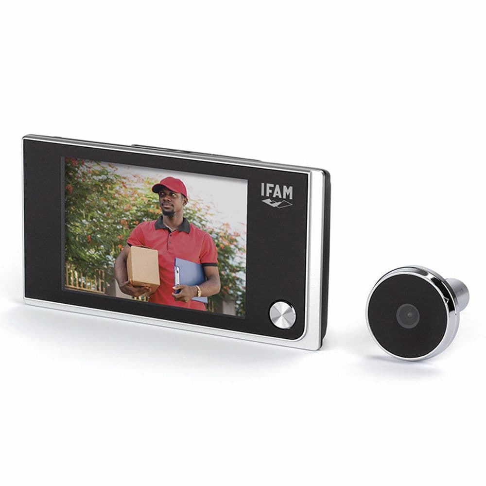 IFAM Visor Digital Sentinel 31-slv Preto/Cinza 3.5" TFT LCD