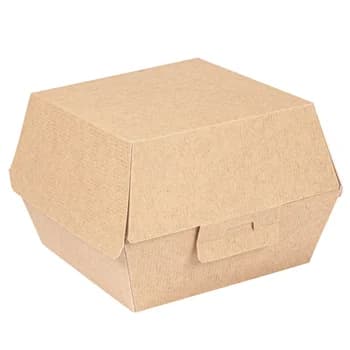 Caixa Hamburguer Thepack Natural 14,4x13,6x9,2cm 50un - 6621139