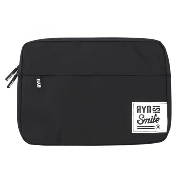 smile Bolsa Akira Sleeve preta para laptop de até 13