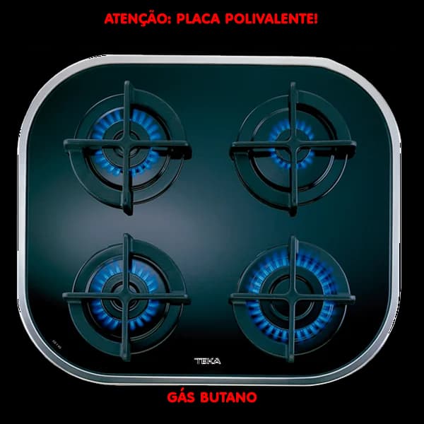 Placa a Gás TEKA CG.1 4G AI AL | 4 Queimadores