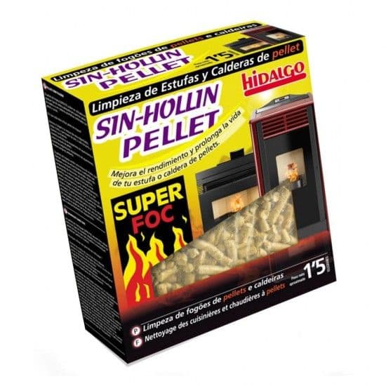 SUPER FOC Pellets Sem-fuligem 1.5kg Preto