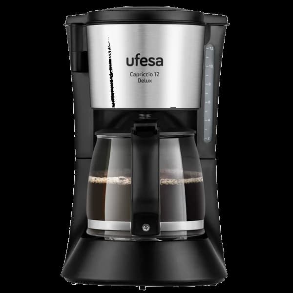 Máquina Café Filtro Ufesa CG7125 | 12 chávenas, 680W, Filtro Permanente, Anti-gota