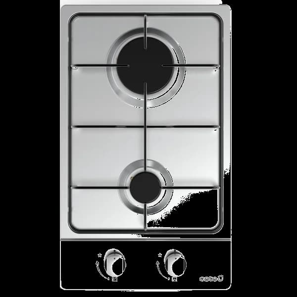 Placa a Gás GI 3002 X /A | 2 queimadores, 4kW, 300x520mm