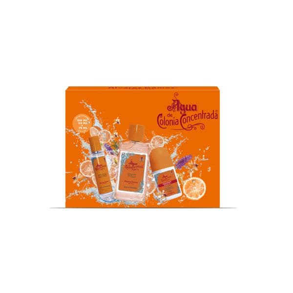 Alvarez Gomez Água de Colónia Concentrada Eau d'Orange 150ml + Eau d'Orange 30ml + Desodorante Roll-on 75ml Coffret