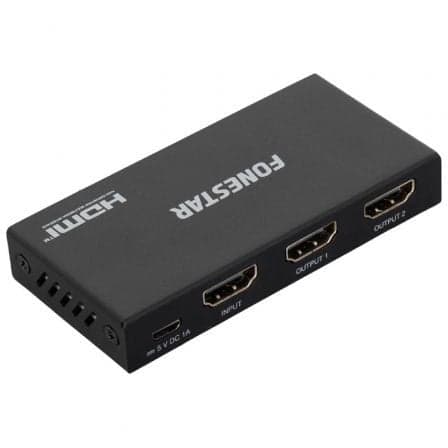 DUPLICADOR FONESTAR FO-22S2ED 2XHDMI HEMBRA - HDMI MACHO