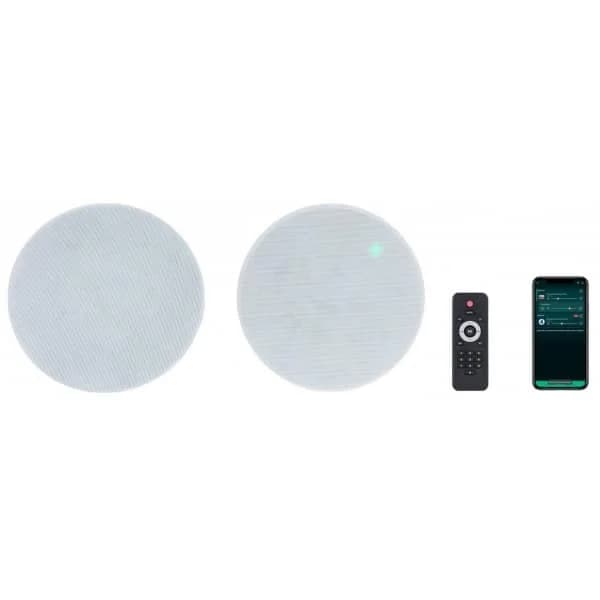 Fonestar Colunas Amplificadas Wi-fi KS-07WIFI (Par) White