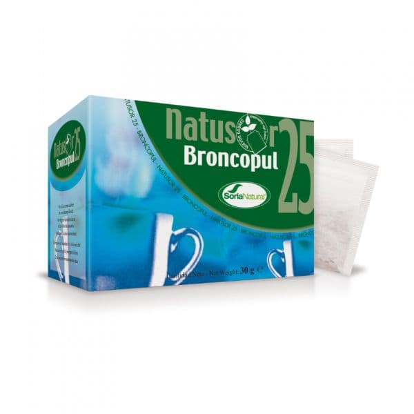 Soria Natural Natusor 25 Broncopul 20 Saquetas