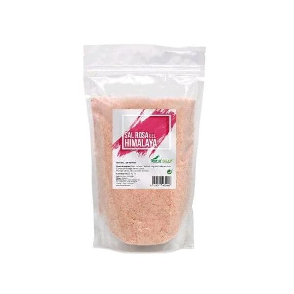 Soria Natural Sal Rosa dos Himalaias 1Kg
