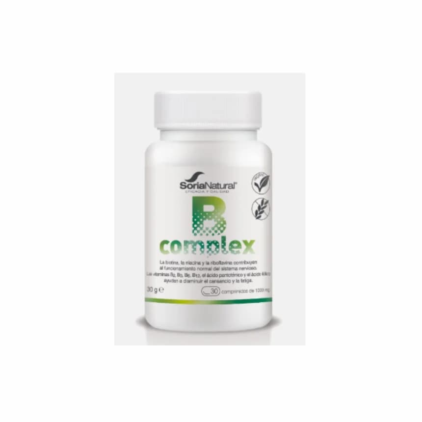 B-complex | 30 comprimidos- Soria Natural