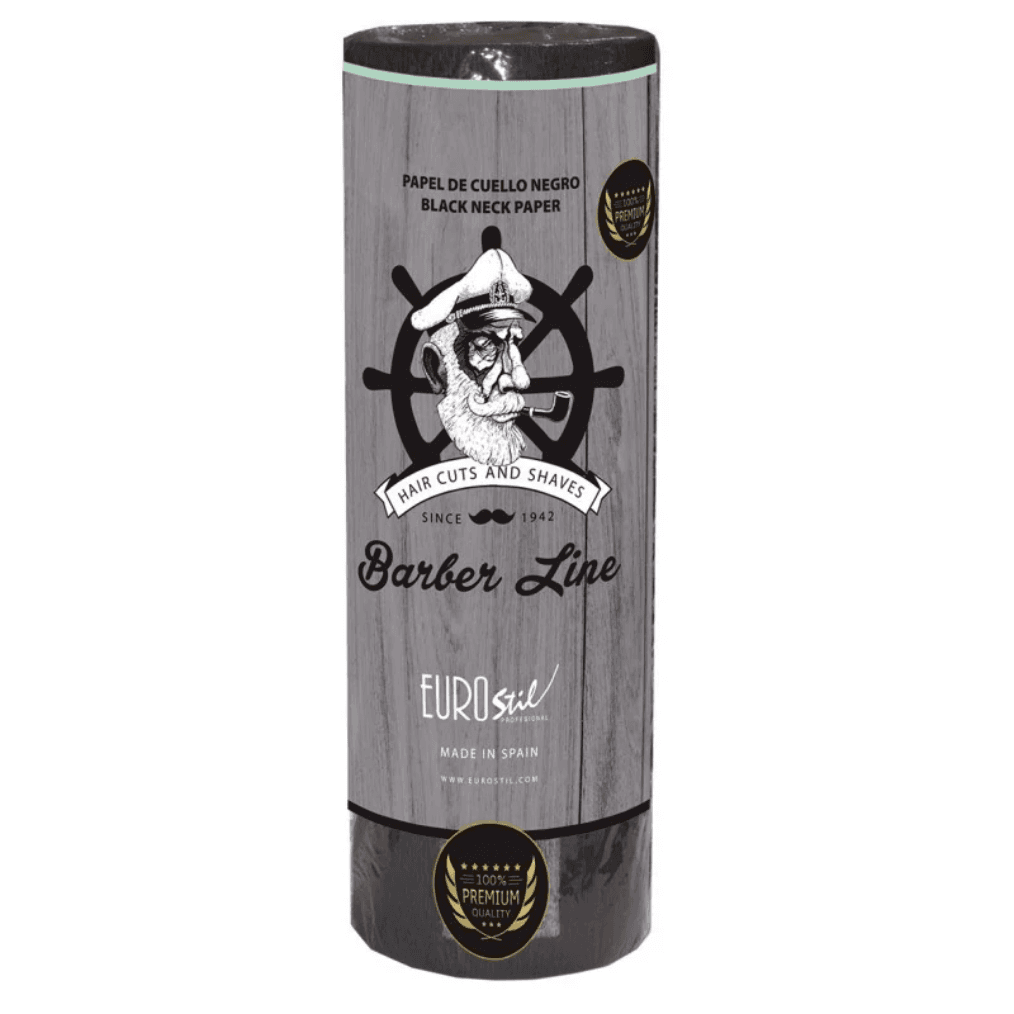 Eurostil - Pack 5 Rollos de Papel de Cuello Negro