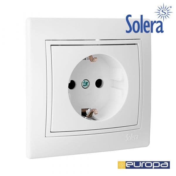 Solera Base Bipolar com T/t Lateral 16A 250V S.europa - ELK42943