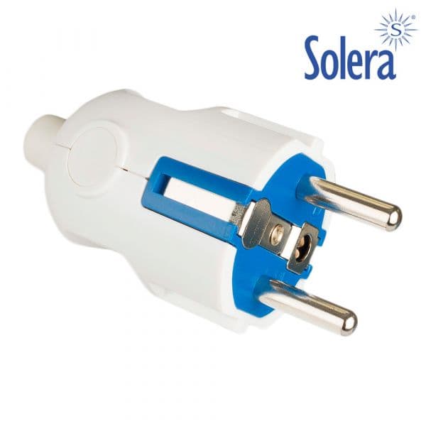 Solera Ficha 2p+t 16a 250v Branco Solera - EDM44047