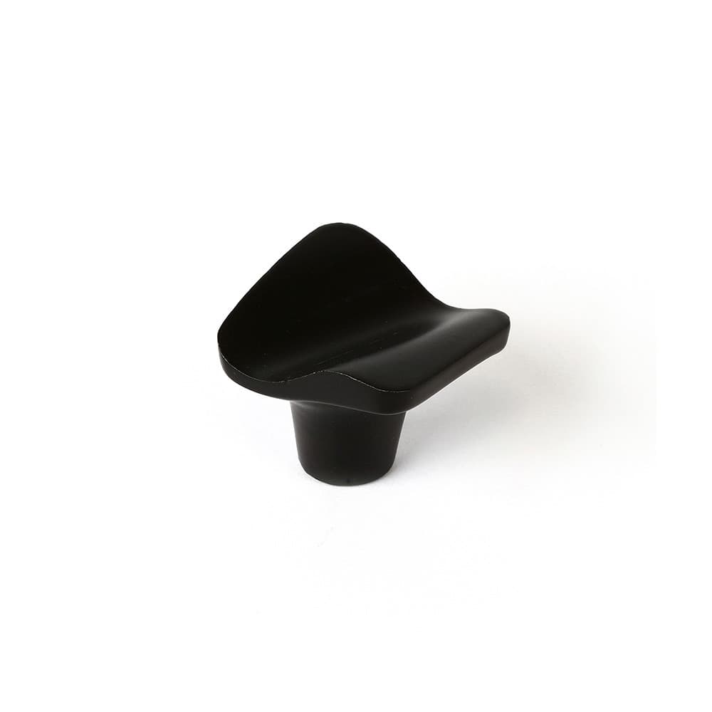 Rei Blíster com 4 Puxadores Metálicos para Móveis, Acabamento Preto Mate. Mod. 749 32x31mm. - 68457
