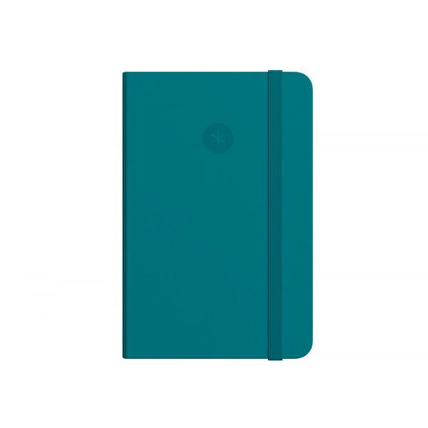 Antartik Caderno Folhas Lisas A7 Capa Dura 80 Folhas Verde Água-Marinha
