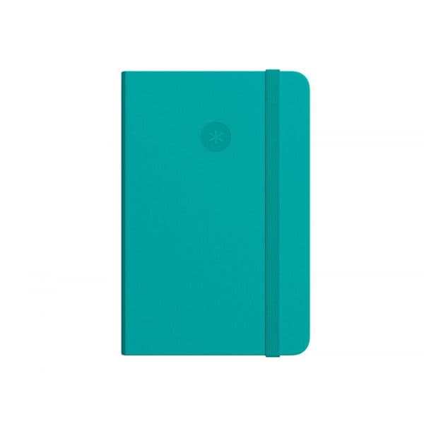 Antartik Caderno Pautado A5 Agrafado 100 Folhas Turquesa
