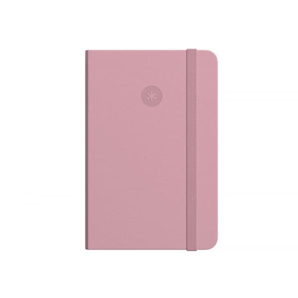 Antartik Caderno Pautado A4 Lombada Colada 100 Folhas Rosa Pastel